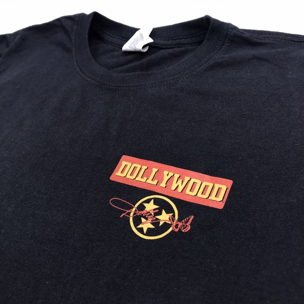 Dolly Parton Dollywood T-shirt Women XS Black Short Sleeve Country Music TN Gift - Picture 3 of 16